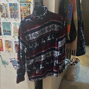 Vintage fleece zip up